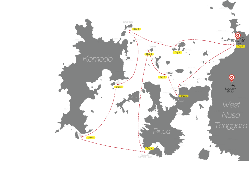 Komodo Islands Itinerary - Solitude Adventurer