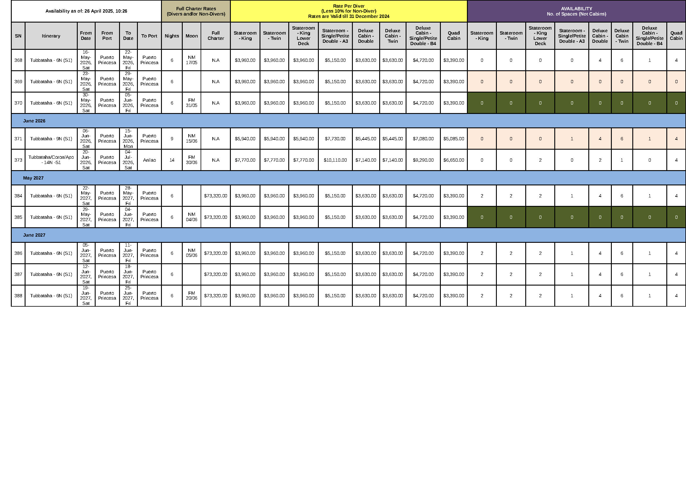 2025 Solitude One Schedule Rates and Packages_Page_2 2025 solitude one schedule rates and packages page 2