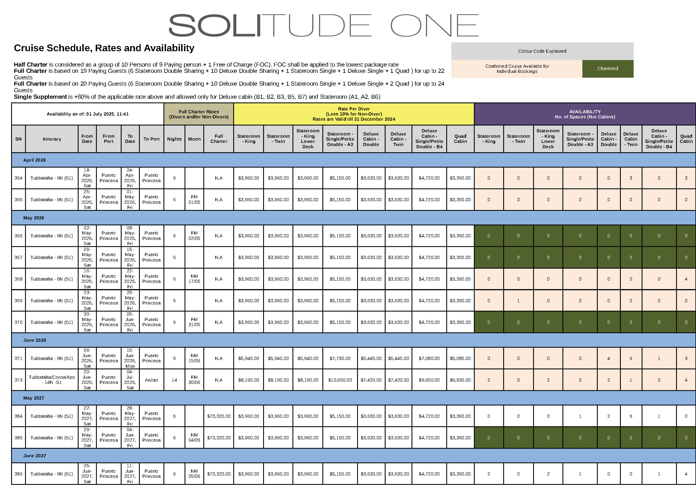 2025 Solitude One Schedule Rates and Packages_Page_1 2025 solitude one schedule rates and packages page 1
