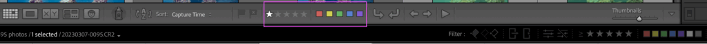 Stars and Colour Labels