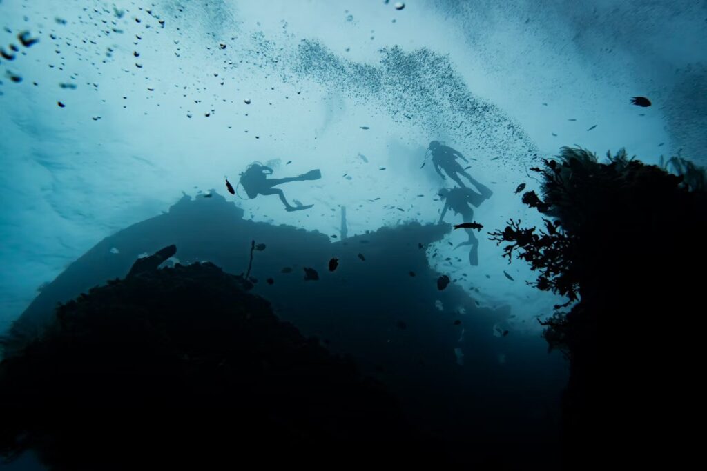 Diving in tulamben, bali