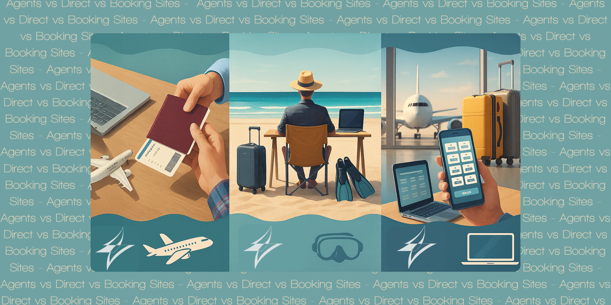 Agents vs direct vs booking sites