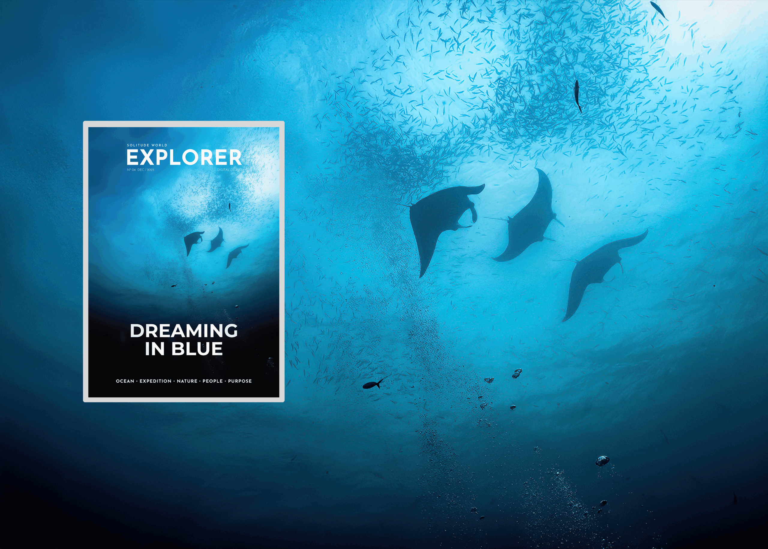 Issue 4 EXPLORER - Dreaming in Blue
