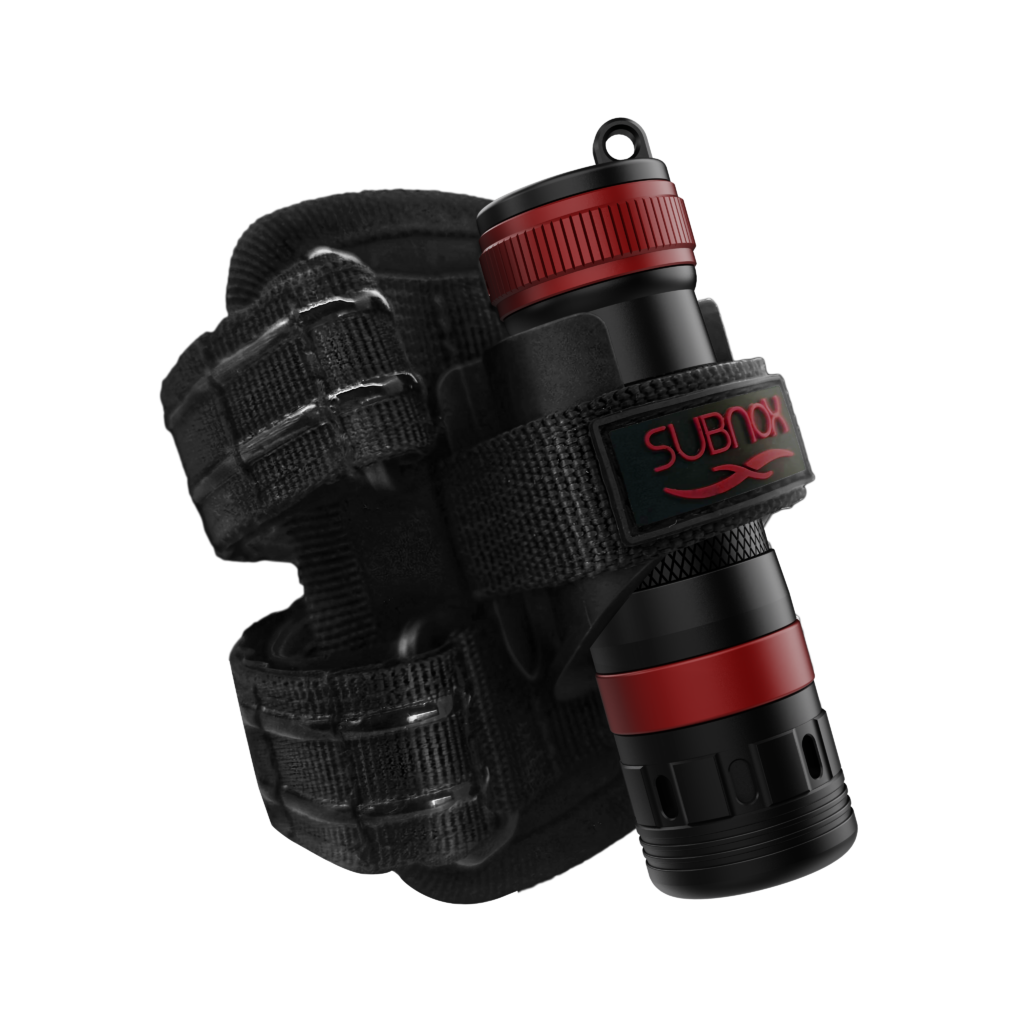 SUBLZT Safety light and torch in BCD holder